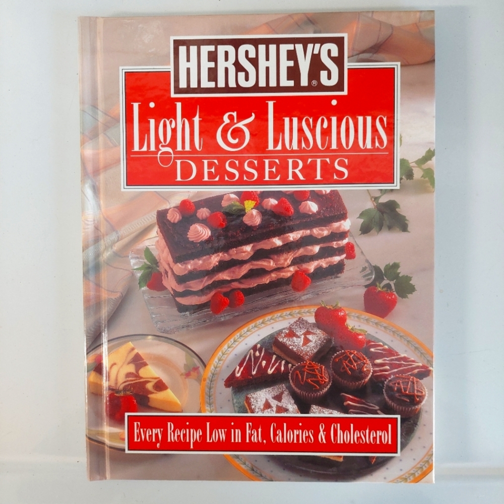 Hershey's Light and Luscious Desserts cookbook 180 calories or less
